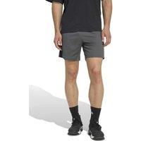 adidas Workout Essentials 3 Stripes Shorts Grey