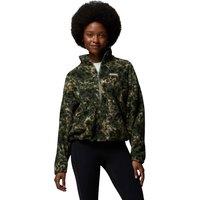 COLUMBIA Timber Crest Printed Fleece Half Zip Khaki Mix