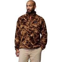 Columbia Timber Crest Printed Half-Zip Fleece Brown Mix