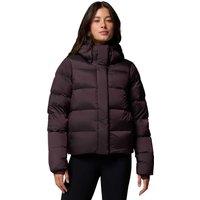 Columbia Amaze Puff Hooded Zip Down Jacket Dark Purple