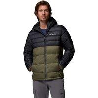 Columbia Buck Butte II Hooded Insulated Jacket Green Mix