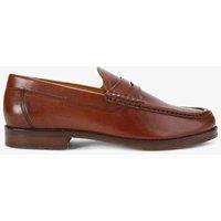 Kurt Geiger Leather Penny Loafers Tan
