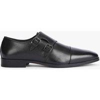 Kurt Geiger Leather Monk Strap Shoes Black