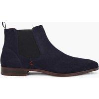 Kurt Geiger Suede Pull On Chelsea Boots Blue