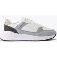 Kurt Geiger Colour Block Lace Up Trainers Grey