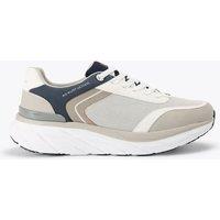 Kurt Geiger Colour Block Lace Up Trainers White
