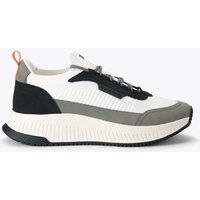 Kurt Geiger Colour Block Lace Up Trainers White