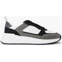 Kurt Geiger Colour Block Lace Up Trainers White