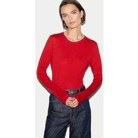 Jigsaw Pure Cotton T-Shirt Red