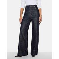 Jigsaw High Waisted Flared Jeans Indigo