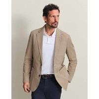 Charles Tyrwhitt Slim Fit Cotton Rich Stretch Blazer Taupe