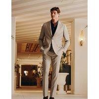 Charles Tyrwhitt Slim Fit Pure Wool Suit Jacket Taupe
