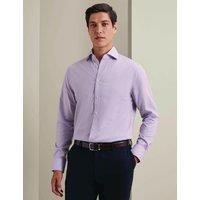 Charles Tyrwhitt Slim Fit Non Iron Pure Cotton Shirt Lilac