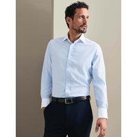 Charles Tyrwhitt Slim Fit Non Iron Pure Cotton Shirt Light Blue