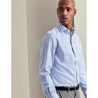 Charles Tyrwhitt Slim Fit Non Iron Pure Cotton Check Shirt Blue Mix