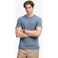 Superdry & Co Pure Cotton Logo T-Shirt Blue