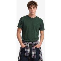 Superdry & Co Pure Cotton Embroidered Logo T-Shirt Dark Green