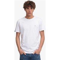 Superdry & Co Pure Cotton Embroidered Logo T-Shirt White