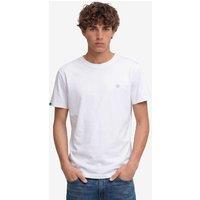 Superdry & Co Pure Cotton Embroidered Logo T-Shirt White
