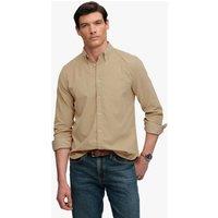 Superdry & Co Relaxed Fit Pure Cotton Corduroy Shirt Beige