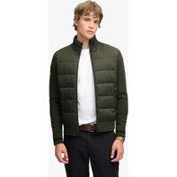 Superdry & Co Hybrid High Neck Puffer Jacket Green