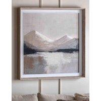 Gallery Direct Beyond the Pale Framed Canvas Taupe
