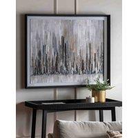 Gallery Direct Urban Silence Framed Wall Art Grey Mix