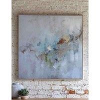Gallery Direct New Day Framed Canvas Pale Blue