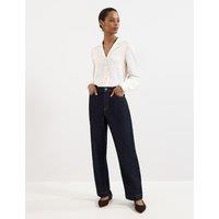 Phase Eight Mid Rise Straight Leg Jeans Indigo