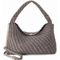 Dune London Woven Shoulder Bag Grey