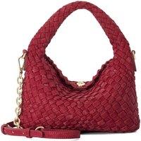 Dune London Mini Woven Grab Bag Berry