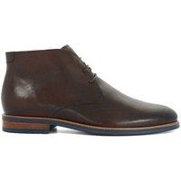 Dune London Leather Chukka Boots Brown