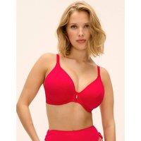 Freya Santa Rita Wired Plunge Bikini Top Coral