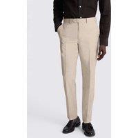 MOSS Tailored Fit Wool Rich Performance Suit Trousers Neutral