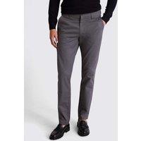 MOSS Tailored Fit Stretch Chinos Medium Grey