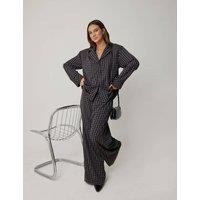 WAT THE BRAND Gingham Trouser Black/Grey
