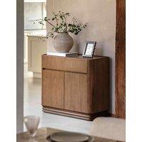 Gallery Direct Demsey 2 Door Small Sideboard Brown