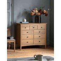 Gallery Direct Rye 6+3 Drawer Chest Natural