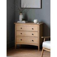 Gallery Direct Rye 3 Drawer Chest Natural