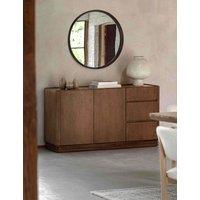 Gallery Direct Dempsey 3 Drawer Sideboard Brown