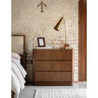 Gallery Direct Dempsey 3 Drawer Chest Brown