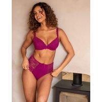 Pour Moi Rebel Wired Plunge Bra (B-F) Pink