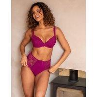 Pour Moi Rebel Wired Plunge Bra (B-F) Pink