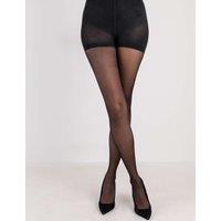 Pour Moi 20 Denier Shaping Control Tights Black