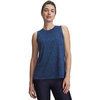 Under Armour Tech Crew Neck Relaxed Sports Vest Top Blue