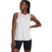 Under Armour Tech Crew Neck Relaxed Sports Vest Top Light Grey