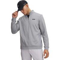 Under Armour SweaterFleece Hybrid Half Zip Sweatshirt Light Grey