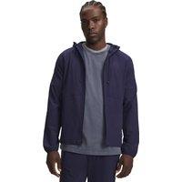 Under Armour Vibe Woven Regular Fit Hooded Jacket Dark Navy