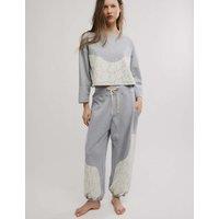 Intimately FP by Free People Sunday Best Cotton Rich Lounge Set Grey