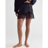 Intimately FP by Free People Mini Slip Skirt Black